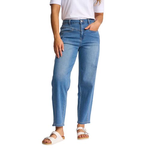 Vassalli Barrel Leg Ankle Grazer Jean
